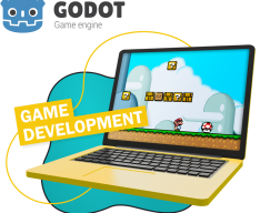 Godot.  Основа создания легендарных игр - КИБЕРшкола программирования для детей, компьютерные курсы для школьников, начинающих и подростков - KIBERone г. Нагатино-Садовники