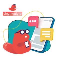 Разработка мобильных приложений в Thunkable - КИБЕРшкола программирования для детей, компьютерные курсы для школьников, начинающих и подростков - KIBERone г. Нагатино-Садовники