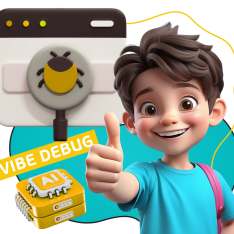 Тестирование & Vibe Debug. Охотники за багами - КИБЕРшкола программирования для детей, компьютерные курсы для школьников, начинающих и подростков - KIBERone г. Нагатино-Садовники