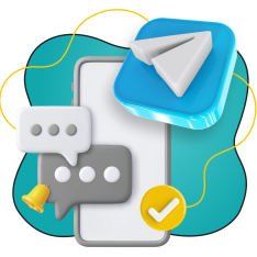 Создание Mini App для Telegram - КИБЕРшкола программирования для детей, компьютерные курсы для школьников, начинающих и подростков - KIBERone г. Нагатино-Садовники