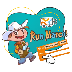 Run Marco - КИБЕРшкола программирования для детей, компьютерные курсы для школьников, начинающих и подростков - KIBERone г. Нагатино-Садовники