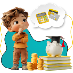 Финансовый интеллект вместе KIBERone - КИБЕРшкола программирования для детей, компьютерные курсы для школьников, начинающих и подростков - KIBERone г. Нагатино-Садовники