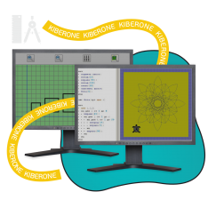 Исполнители чертежник и черепашка - КИБЕРшкола программирования для детей, компьютерные курсы для школьников, начинающих и подростков - KIBERone г. Нагатино-Садовники