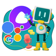 Голосовой помощник Алиса - КИБЕРшкола программирования для детей, компьютерные курсы для школьников, начинающих и подростков - KIBERone г. Нагатино-Садовники