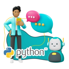 Умный чат-бот на Python на Telegram - КИБЕРшкола программирования для детей, компьютерные курсы для школьников, начинающих и подростков - KIBERone г. Нагатино-Садовники