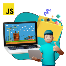 Программирование на JavaScript. Учимся создавать игры! - КИБЕРшкола программирования для детей, компьютерные курсы для школьников, начинающих и подростков - KIBERone г. Нагатино-Садовники