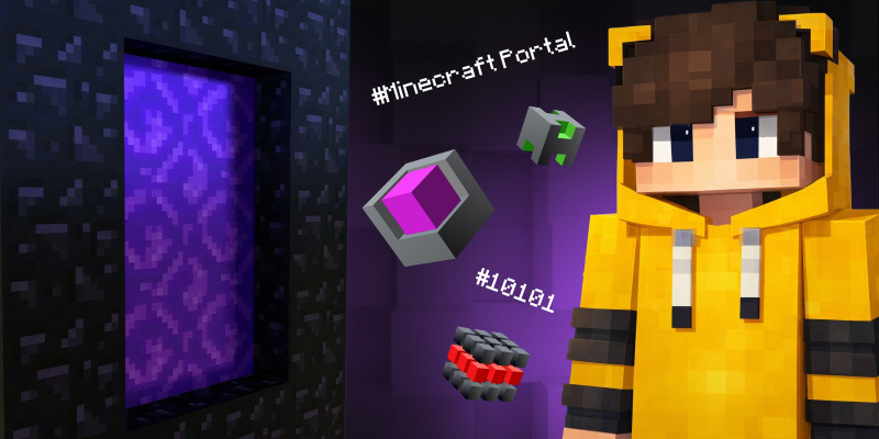 Архитекторы Реальности. Программируем Портал в Minecraft - КИБЕРшкола программирования для детей, компьютерные курсы для школьников, начинающих и подростков - KIBERone г. Нагатино-Садовники