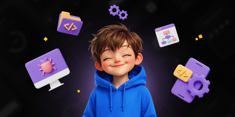 Идеальный сайт с нуля: код, дизайн и AI-помощник - КИБЕРшкола программирования для детей, компьютерные курсы для школьников, начинающих и подростков - KIBERone г. Нагатино-Садовники